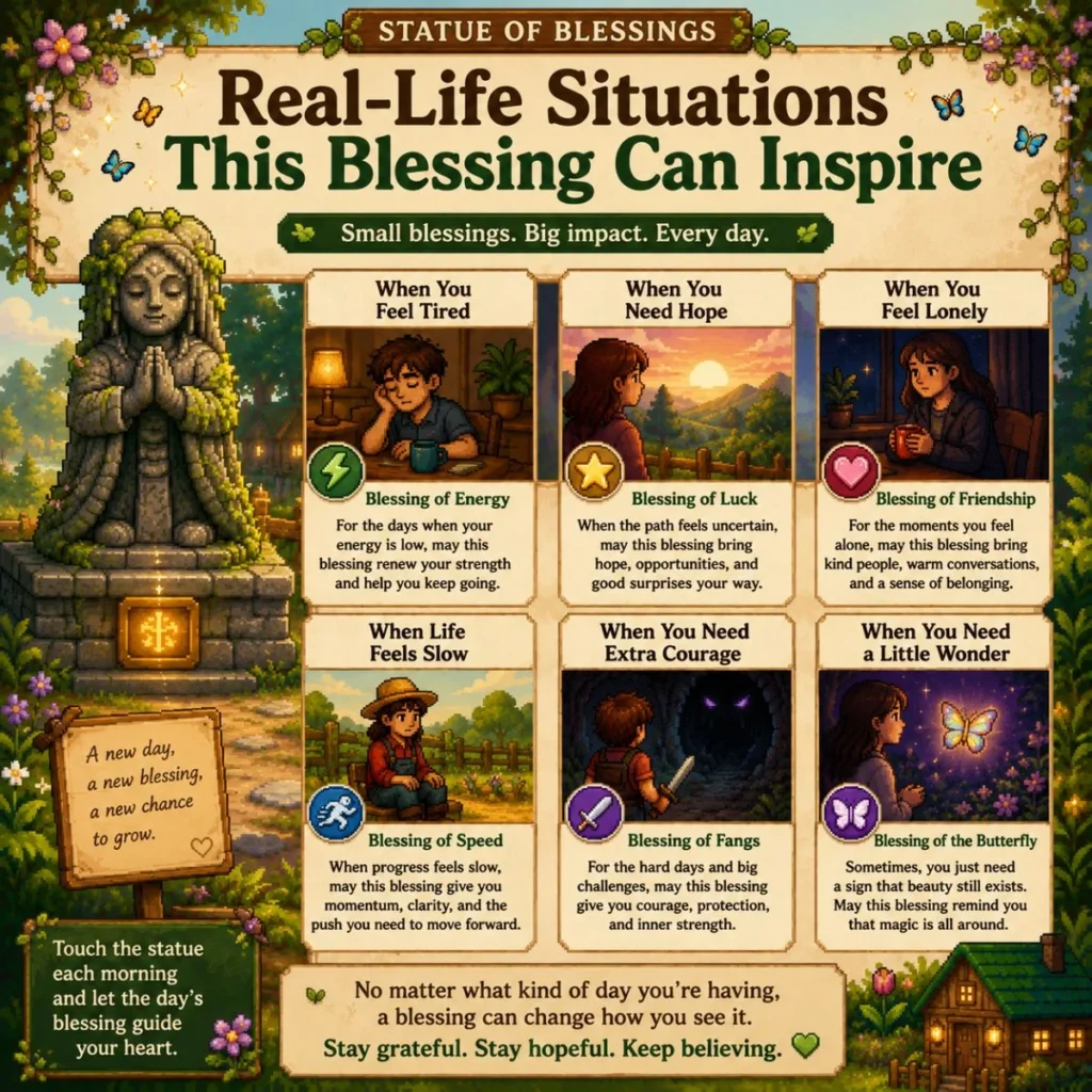 Real-Life Situations This Blessing Can Inspire