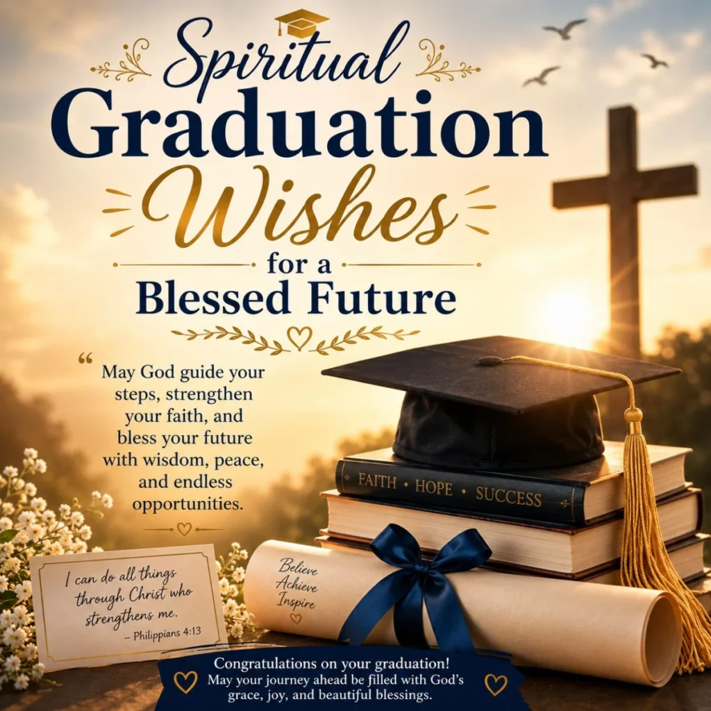 Spiritual Graduation Wishes for a Blessed Future