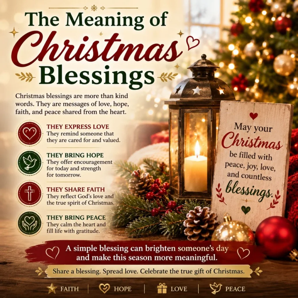 The Meaning of Christmas Blessings
