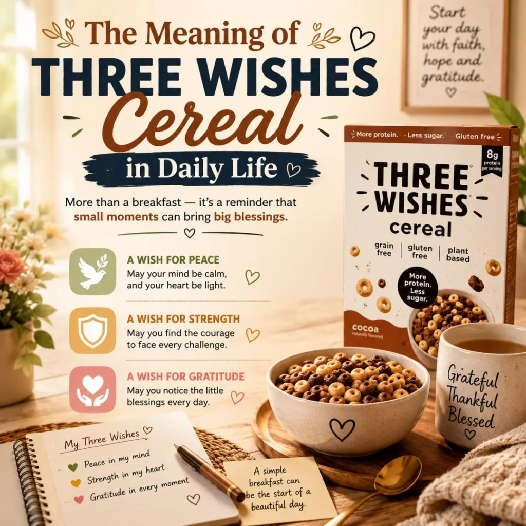 The Meaning of Three Wishes Cereal in Daily Life