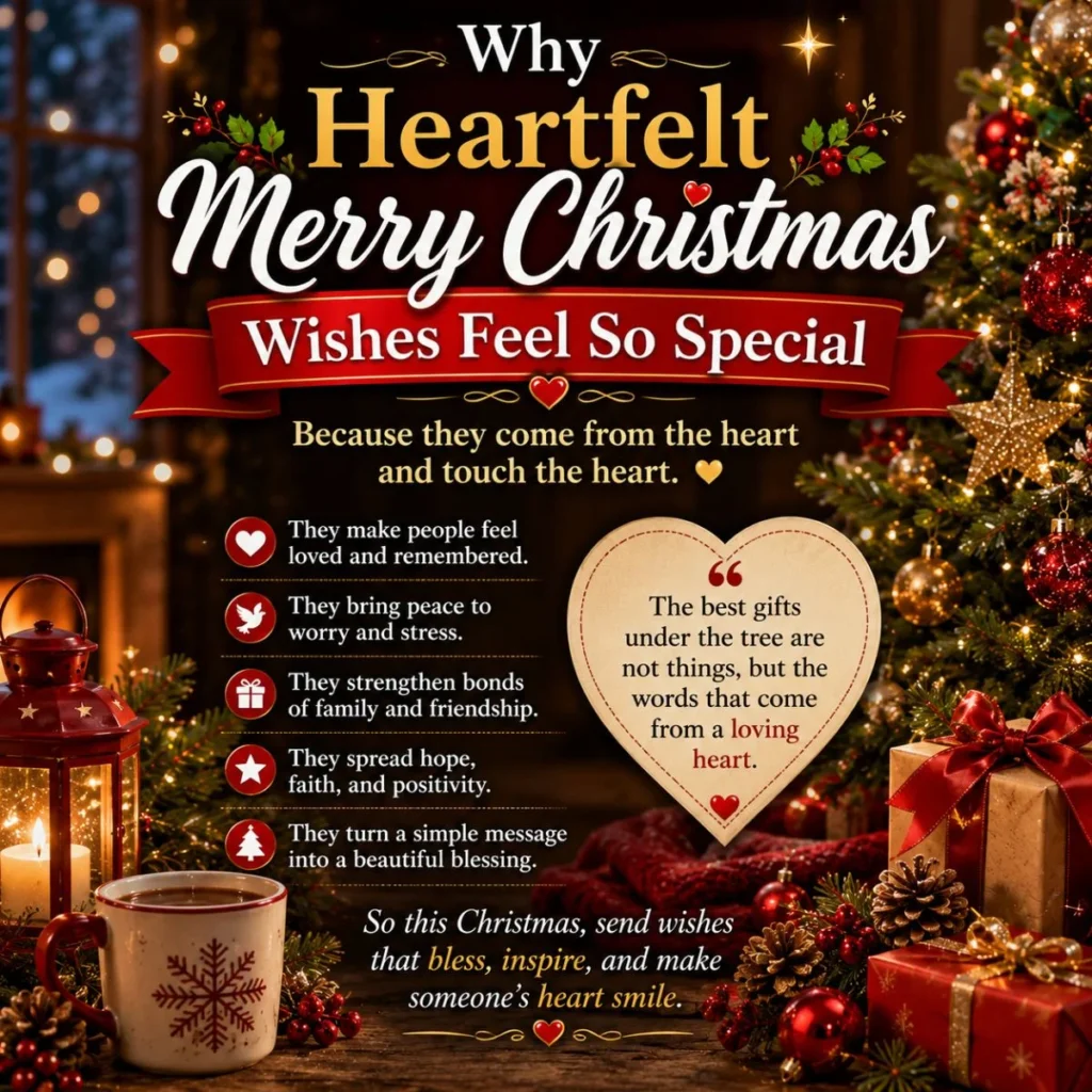 Why Heartfelt Merry Christmas Wishes Feel So Special