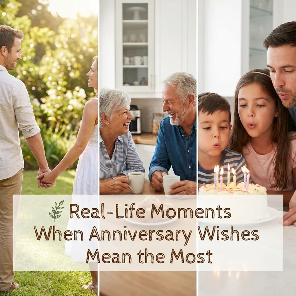 🌿 Real-Life Moments When Anniversary Wishes Mean the Most