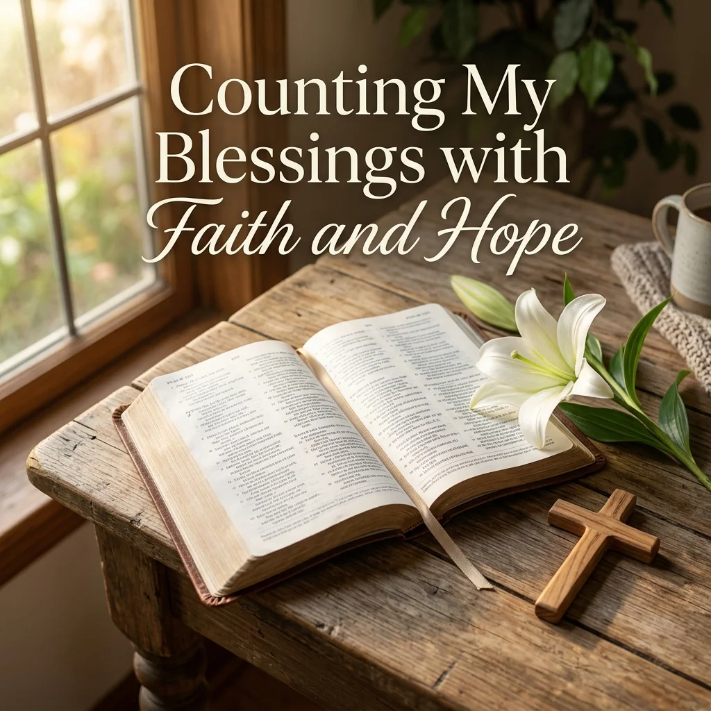 Counting My Blessings with Faith and Hope