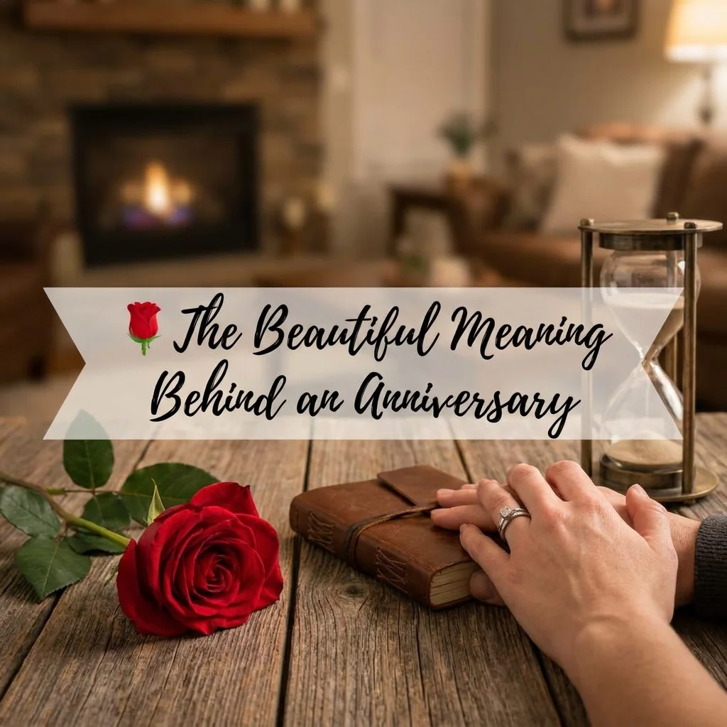 🌹 The Beautiful Meaning Behind an Anniversary