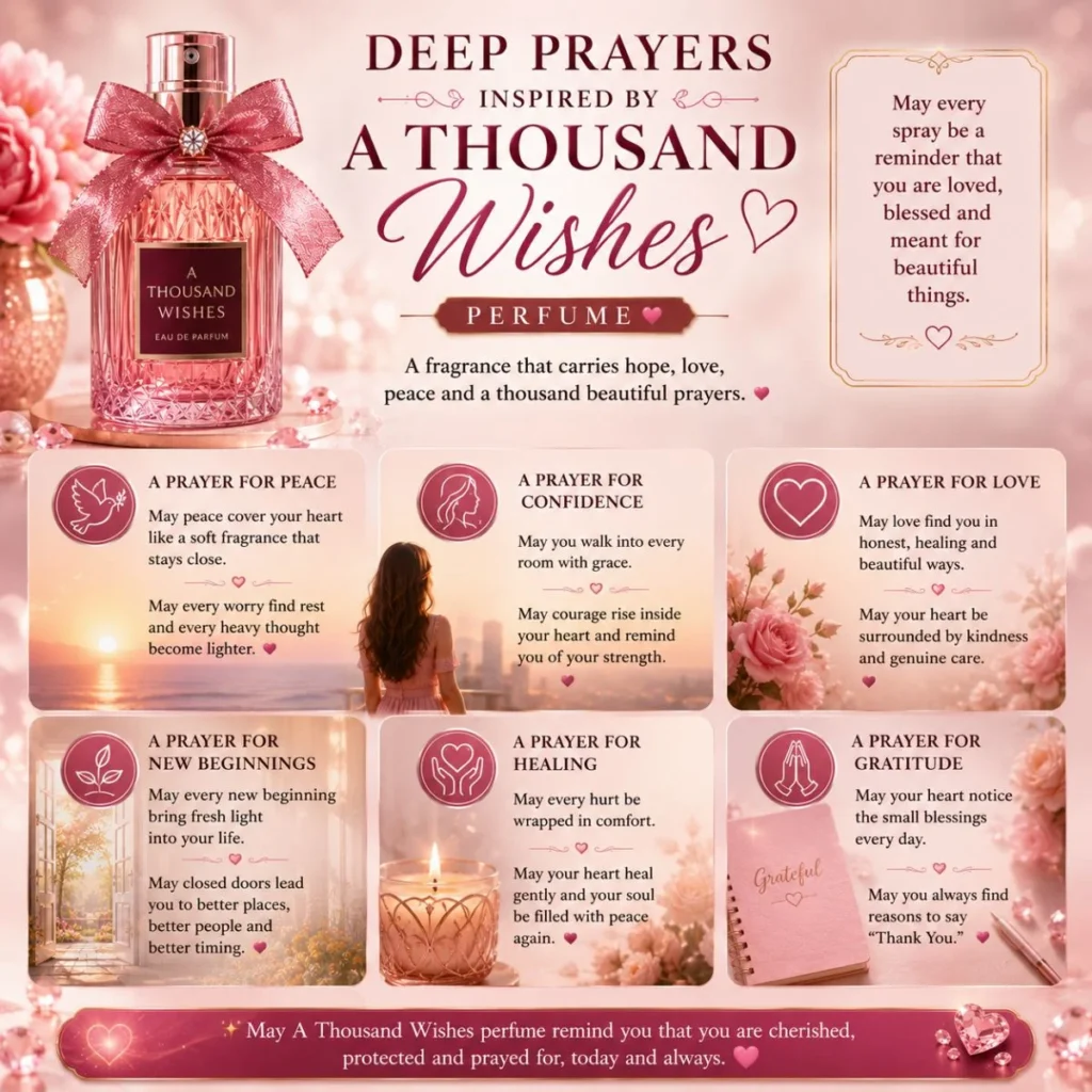 Deep Prayers Inspired by A Thousand Wishes Perfume