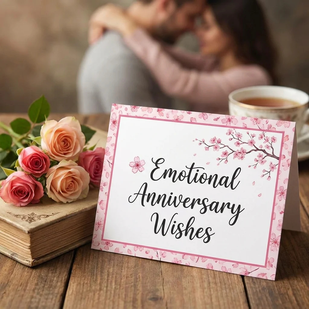 🌸 Emotional Anniversary Wishes