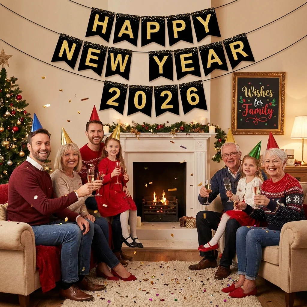 Happy New Year 2026 Wishes for Family