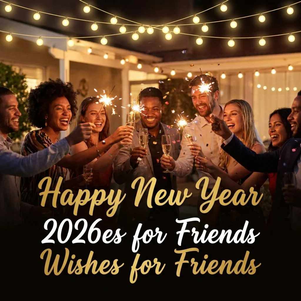 Happy New Year 2026 Wishes for Friends