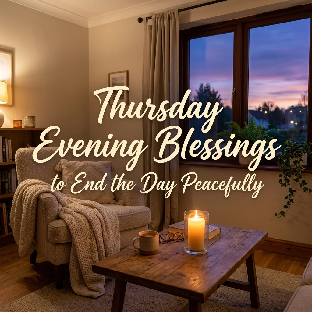 Thursday Evening Blessings to End the Day Peacefully