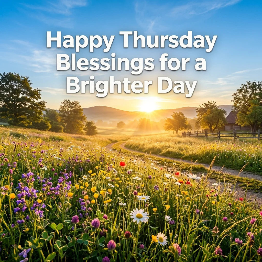 Happy Thursday Blessings for a Brighter Day