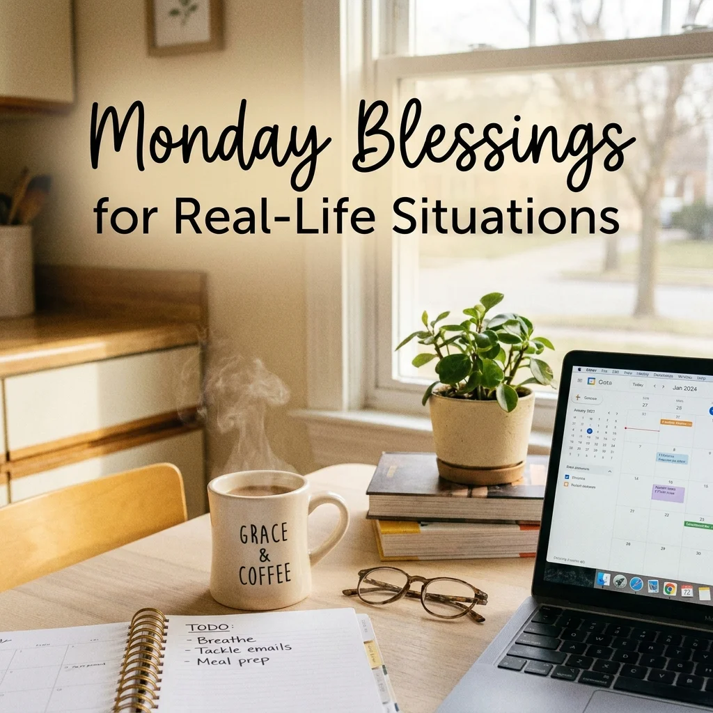 Monday Blessings for Real-Life Situations