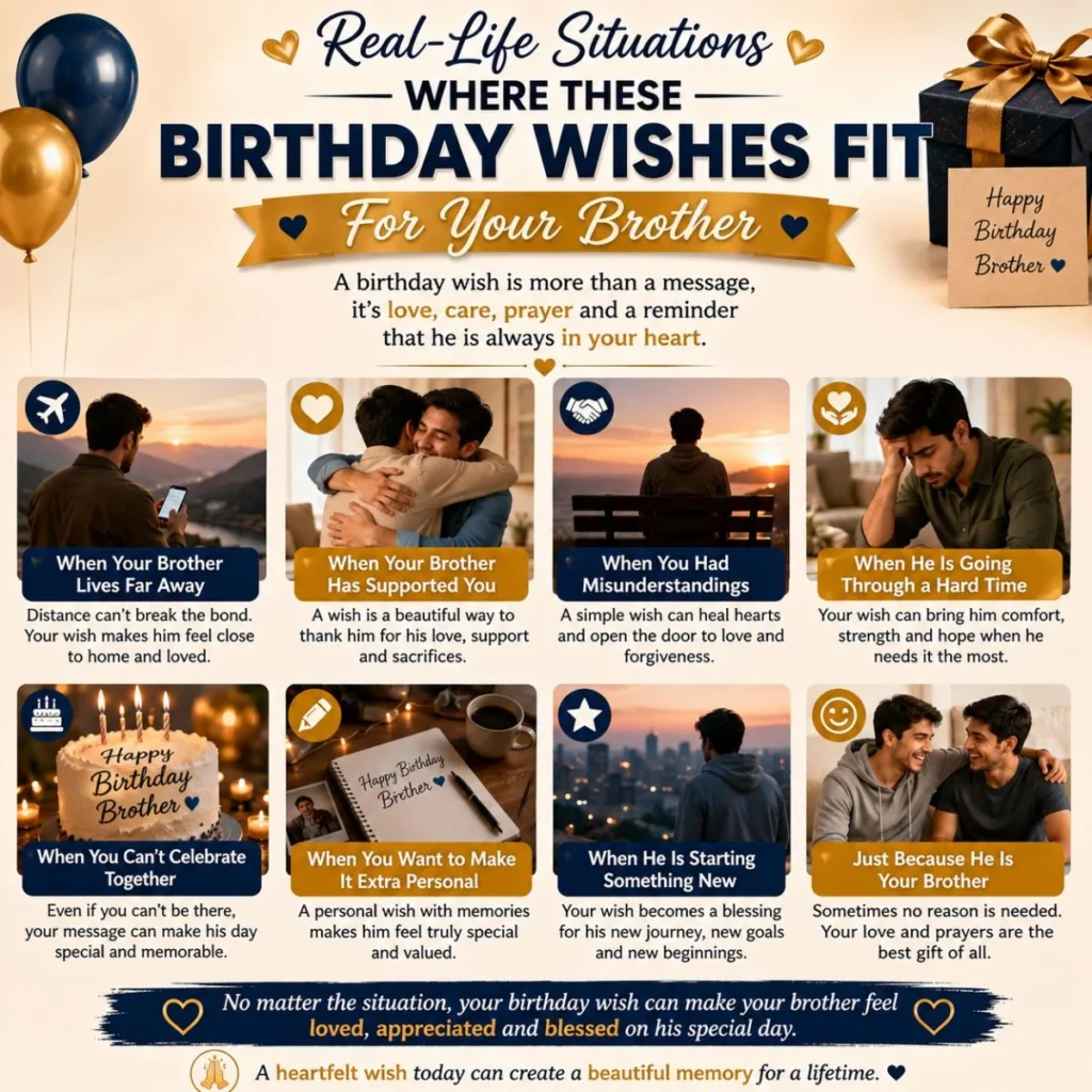 Real-Life Situations Where These Birthday Wishes Fit
