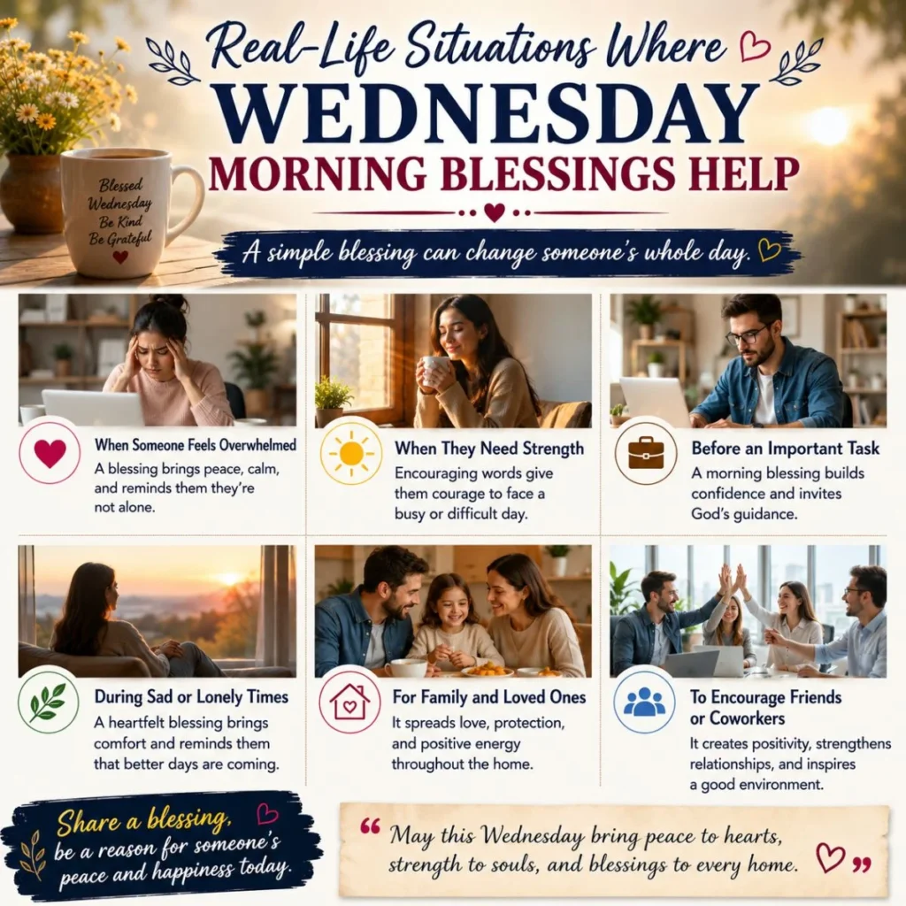 Real-Life Situations Where Wednesday Morning Blessings Help