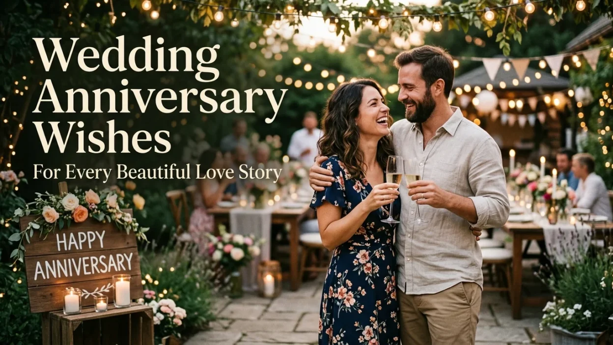 Wedding anniversary wishes for every beautiful love story with heartfelt messages celebrating love and togetherness