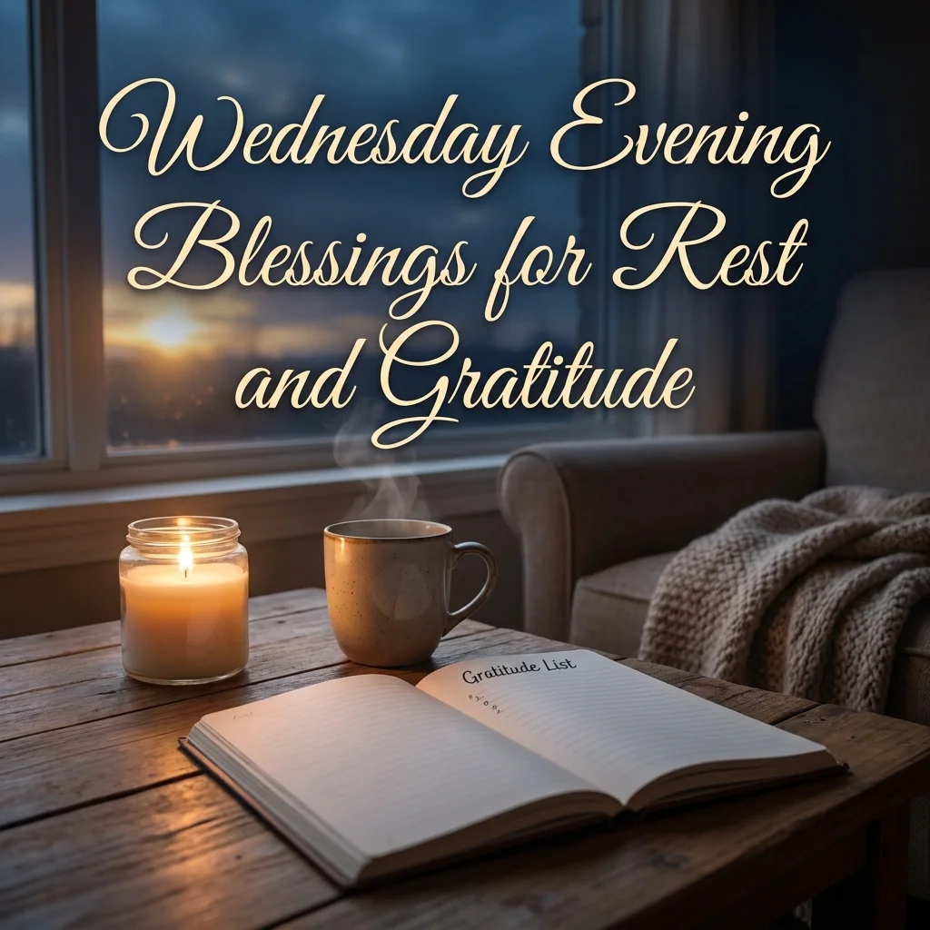 Wednesday Evening Blessings for Rest and Gratitude