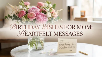 Birthday wishes for mom with heartfelt messages of love and gratitude