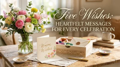Five Wishes heartfelt messages for birthdays and special celebrations