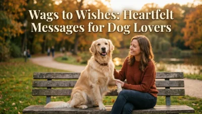 Wags to Wishes heartfelt dog messages for pet lovers