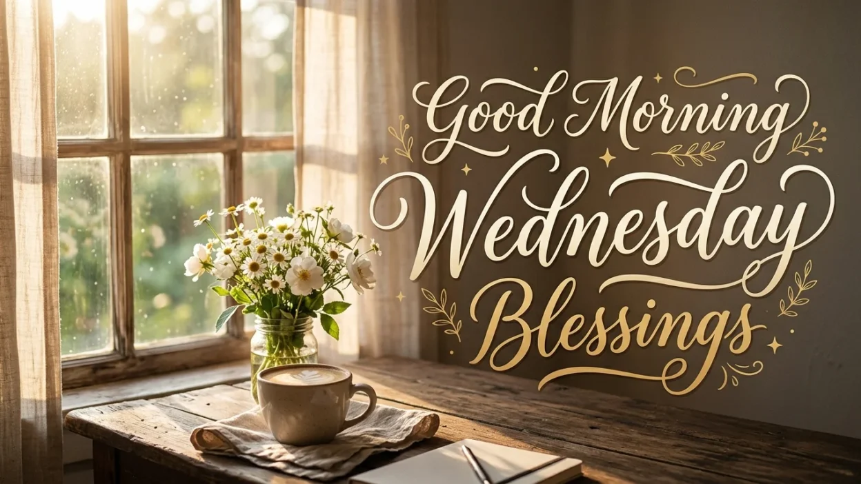 Good Morning Wednesday Blessings with Inspirational Quotes and Prayers