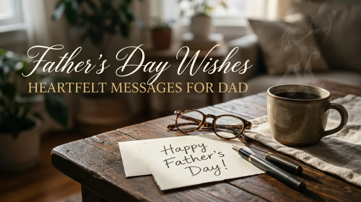 Heartfelt Fathers Day Wishes with a loving message for Dad